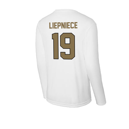 Bryant - NCAA Women's Basketball : Madara Liepniece - Activewear Long Sleeve T-Shirt-1