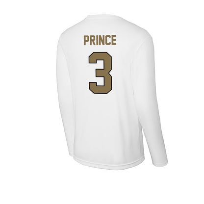 Bryant - NCAA Baseball : Dylan Prince - Activewear Long Sleeve T-Shirt-1