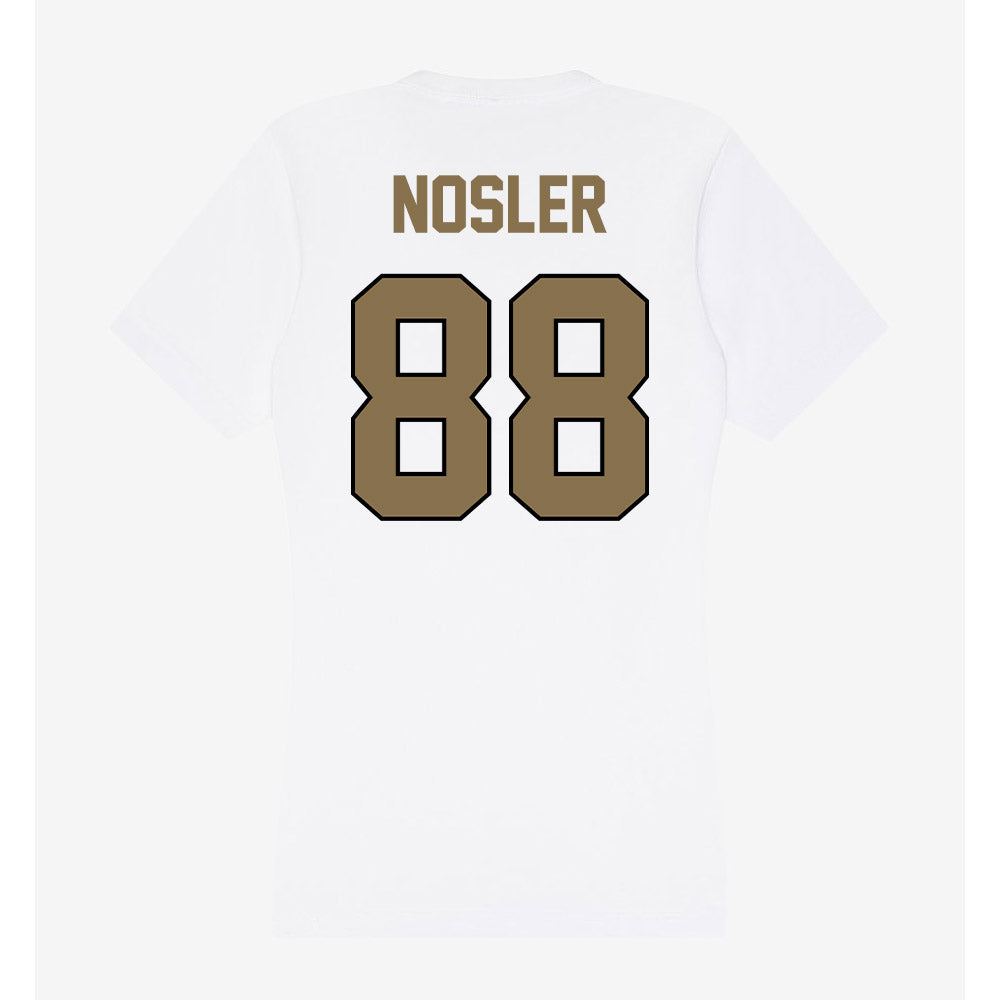 Bryant - NCAA Football : Maximus Nosler - Women's V-Neck T-Shirt-1