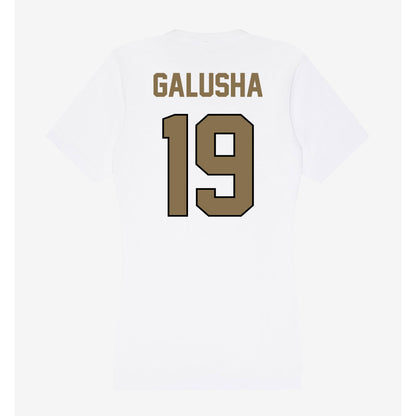 Bryant - NCAA Baseball : Thomas Galusha - Women's V-Neck T-Shirt-1