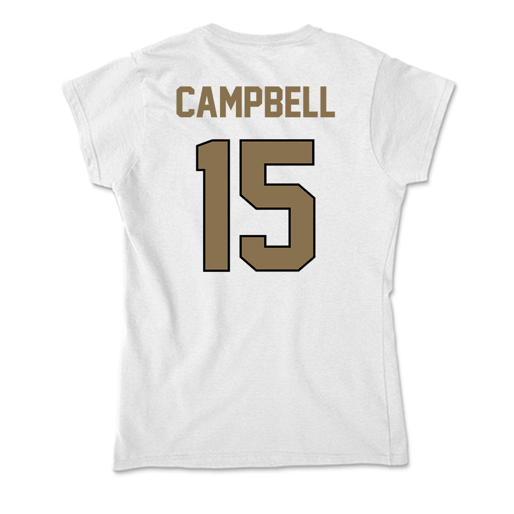 Bryant - NCAA Women's Basketball : Azanah Campbell - Soft Style Women’s T-Shirt-1