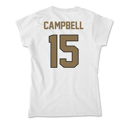 Bryant - NCAA Women's Basketball : Azanah Campbell - Soft Style Women’s T-Shirt-1