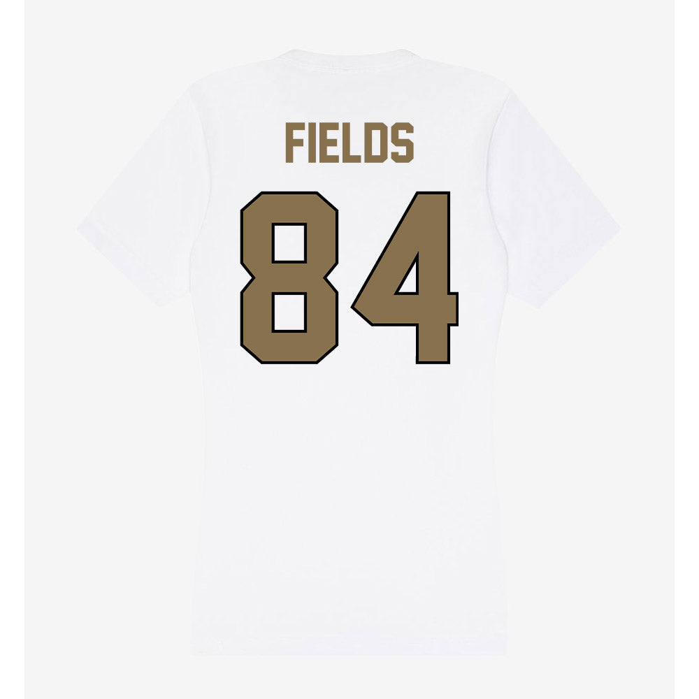 Bryant - NCAA Football : Bryson Fields - Women's V-Neck T-Shirt-1