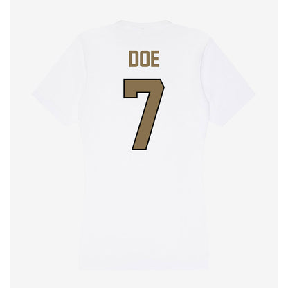 Bryant - NCAA Football : Aldrich Doe - Women's V-Neck T-Shirt-1