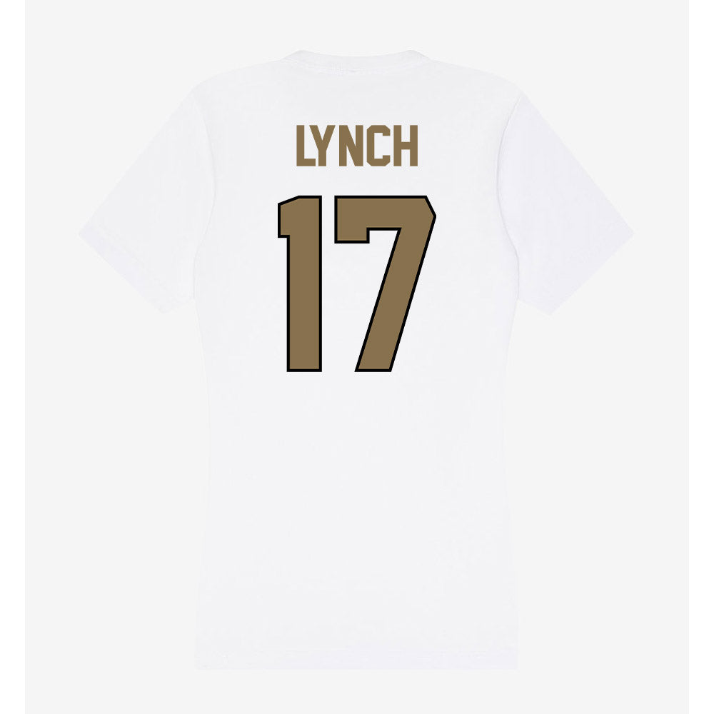 Bryant - NCAA Football : Dylan Lynch - Women's V-Neck T-Shirt-1