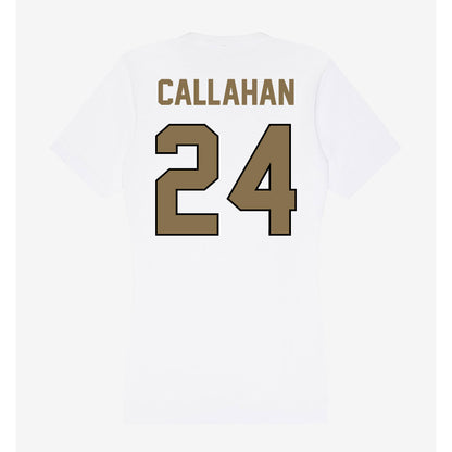 Bryant - NCAA Women's Soccer : Delaney Callahan - Women's V-Neck T-Shirt-1