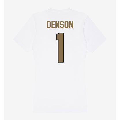 Bryant - NCAA Women's Lacrosse : Sydnee Denson - Women's V-Neck T-Shirt-1