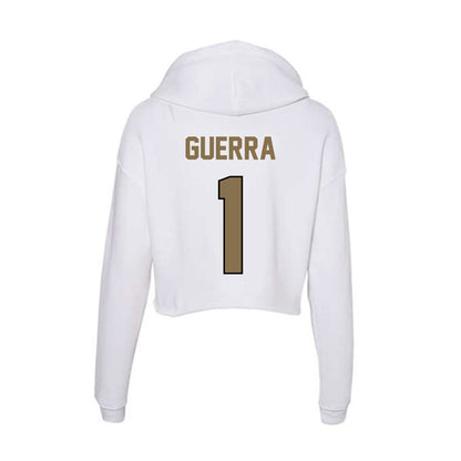 Bryant - NCAA Women's Basketball : Jaida Guerra - Women's Crop Fleece Hoodie-1