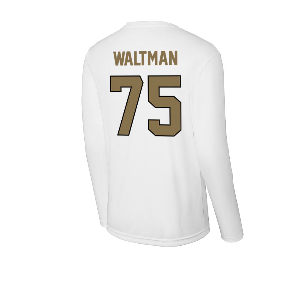 Bryant - NCAA Football : Jake Waltman - Activewear Long Sleeve T-Shirt-1