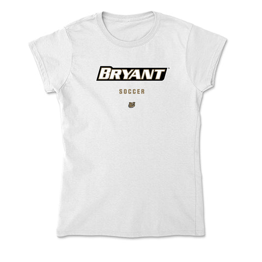 Bryant - NCAA Men's Soccer : Jorge Veintimilla Martinez - Soft Style Women’s T-Shirt-0