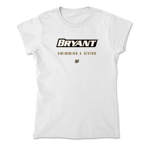Bryant - NCAA Women's Swimming & Diving : Colleen Sisk - Soft Style Women’s T-Shirt-0