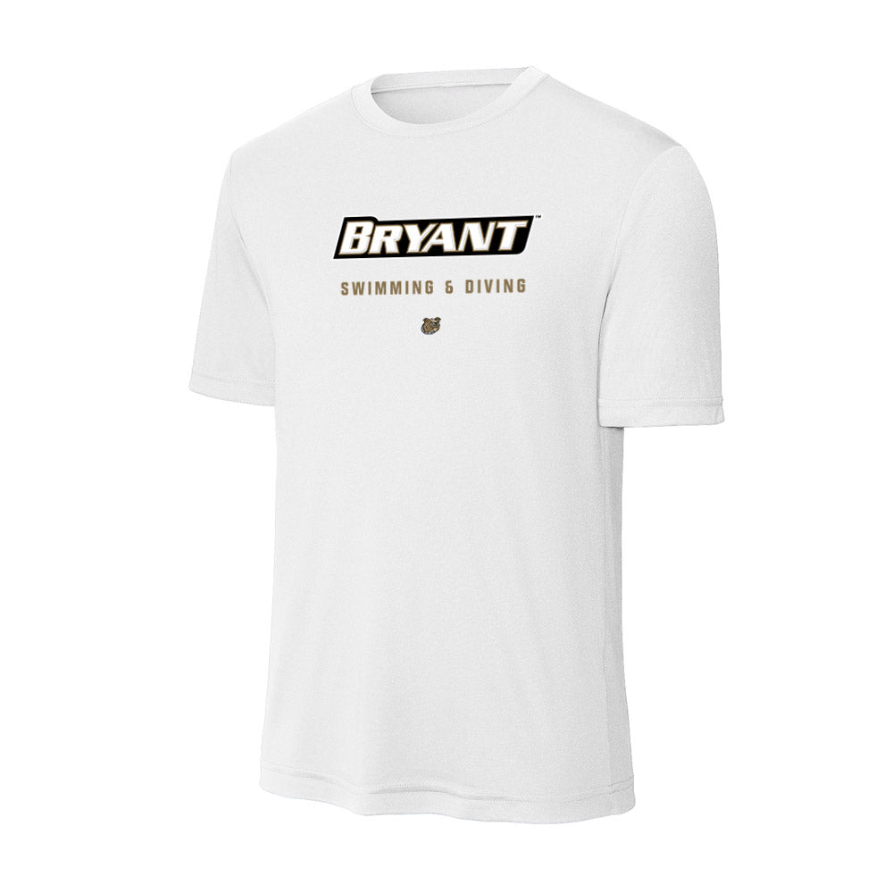 Bryant - NCAA Women's Swimming & Diving : Megan Diamond - Activewear T-Shirt-0