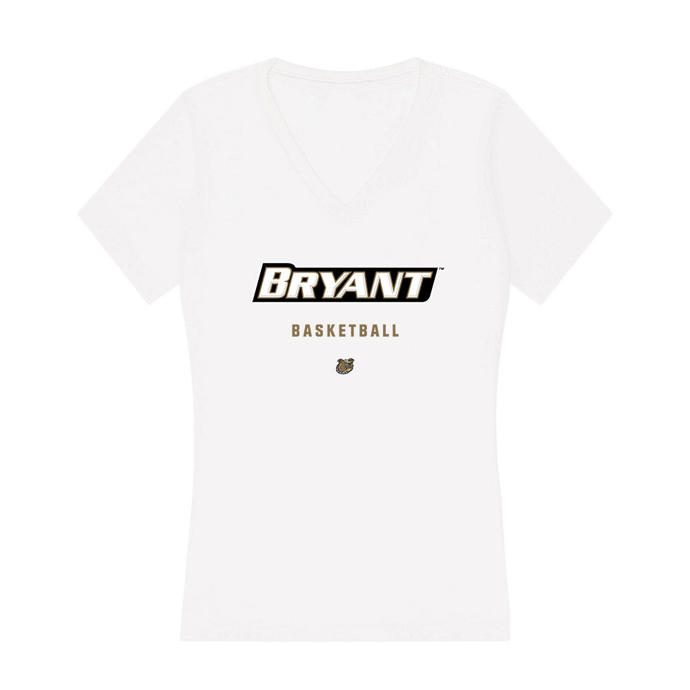 Bryant - NCAA Women's Basketball : Mimi Rubino - Women's V-Neck T-Shirt-0
