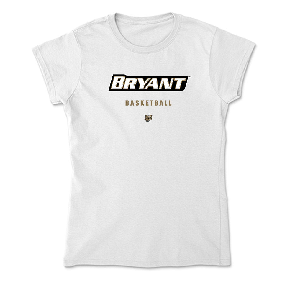 Bryant - NCAA Men's Basketball : Langston Bailey - Soft Style Women’s T-Shirt-0