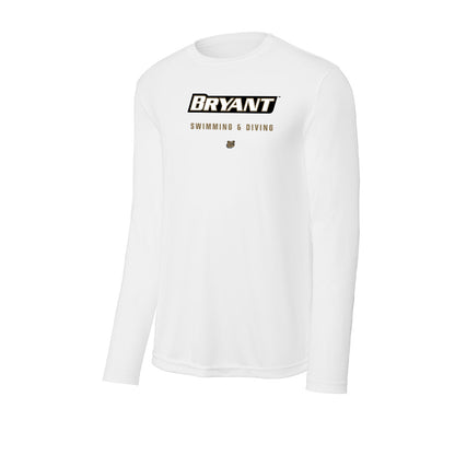 Bryant - NCAA Women's Swimming & Diving : Colleen Sisk - Activewear Long Sleeve T-Shirt-0