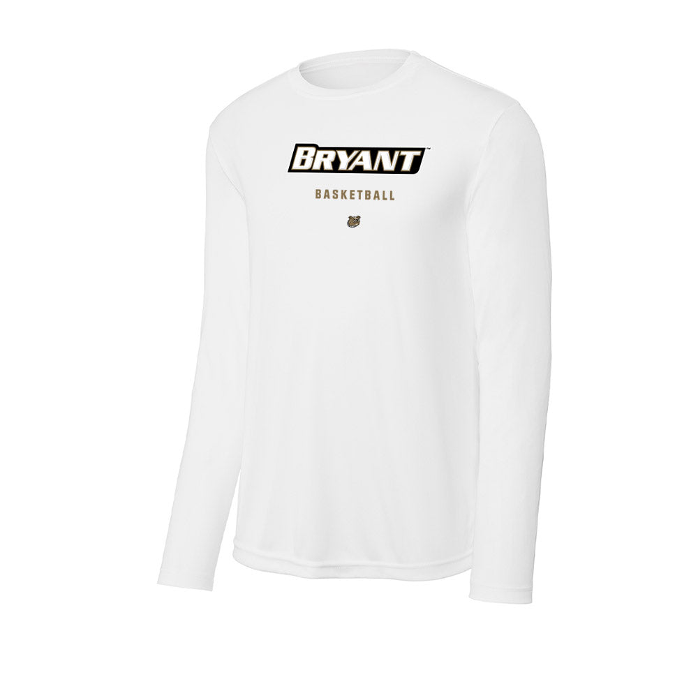 Bryant - NCAA Men's Basketball : Onyx Nnani - Activewear Long Sleeve T-Shirt-0