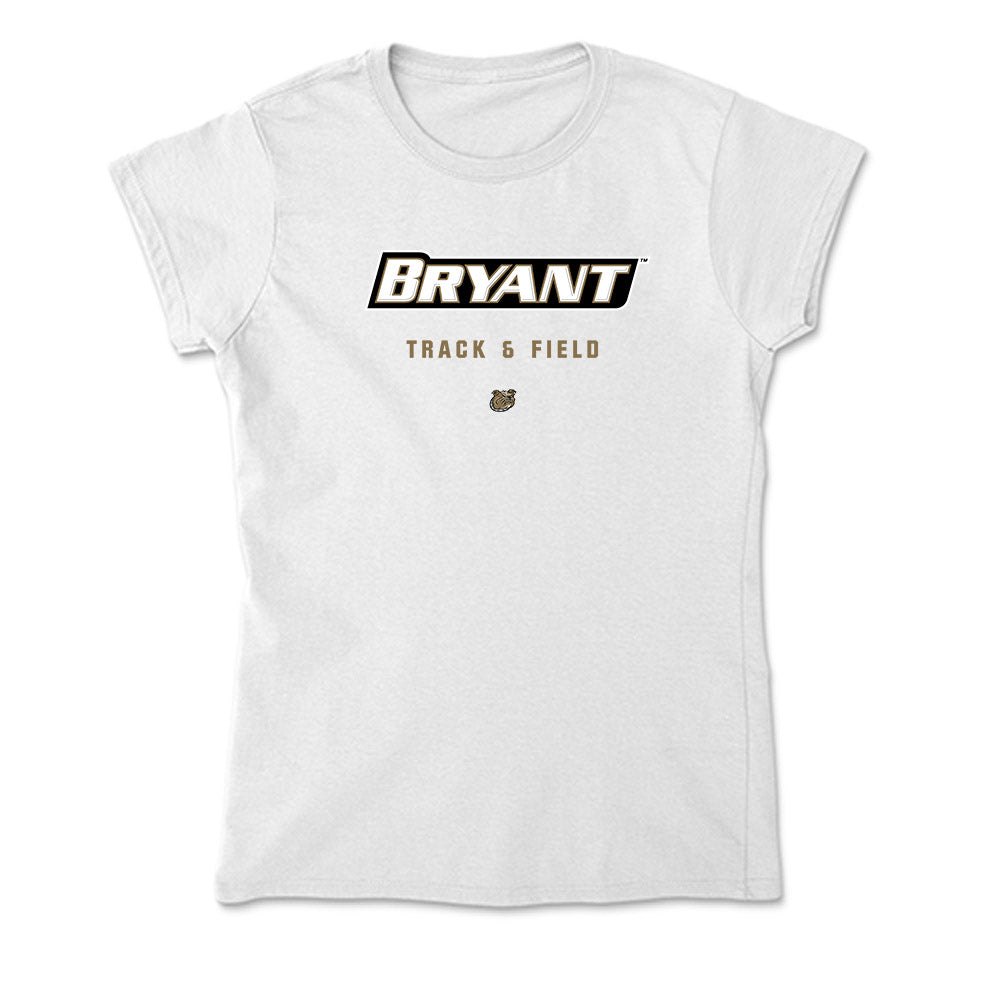 Bryant - NCAA Men's Track & Field : Kendrick Edwards - Soft Style Women’s T-Shirt-0
