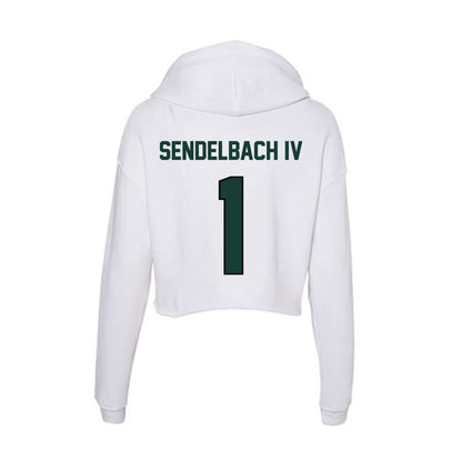 Lake Erie College - NCAA Men's Lacrosse : Joey Sendelbach IV - Women's Crop Fleece Hoodie-1