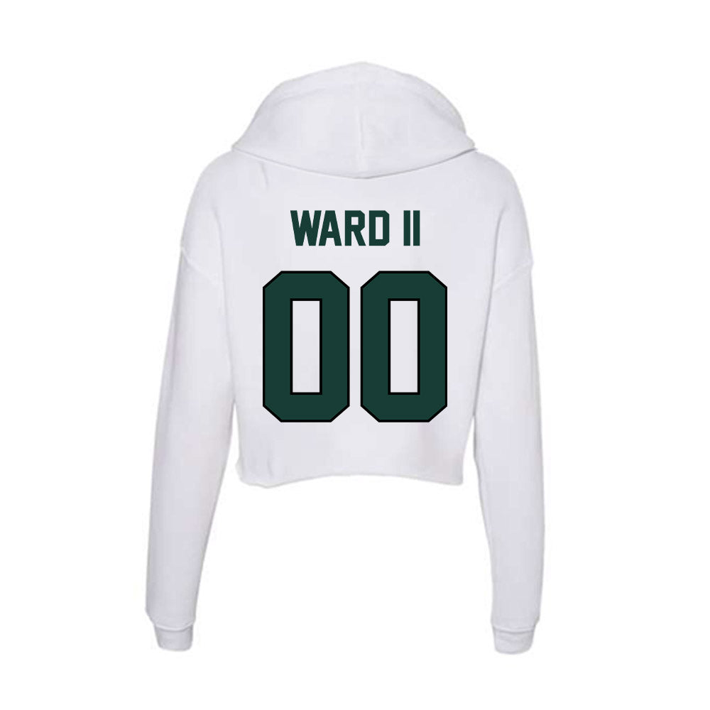 Lake Erie College - NCAA Men's Basketball : Alphonso Ward II - Women's Crop Fleece Hoodie-1