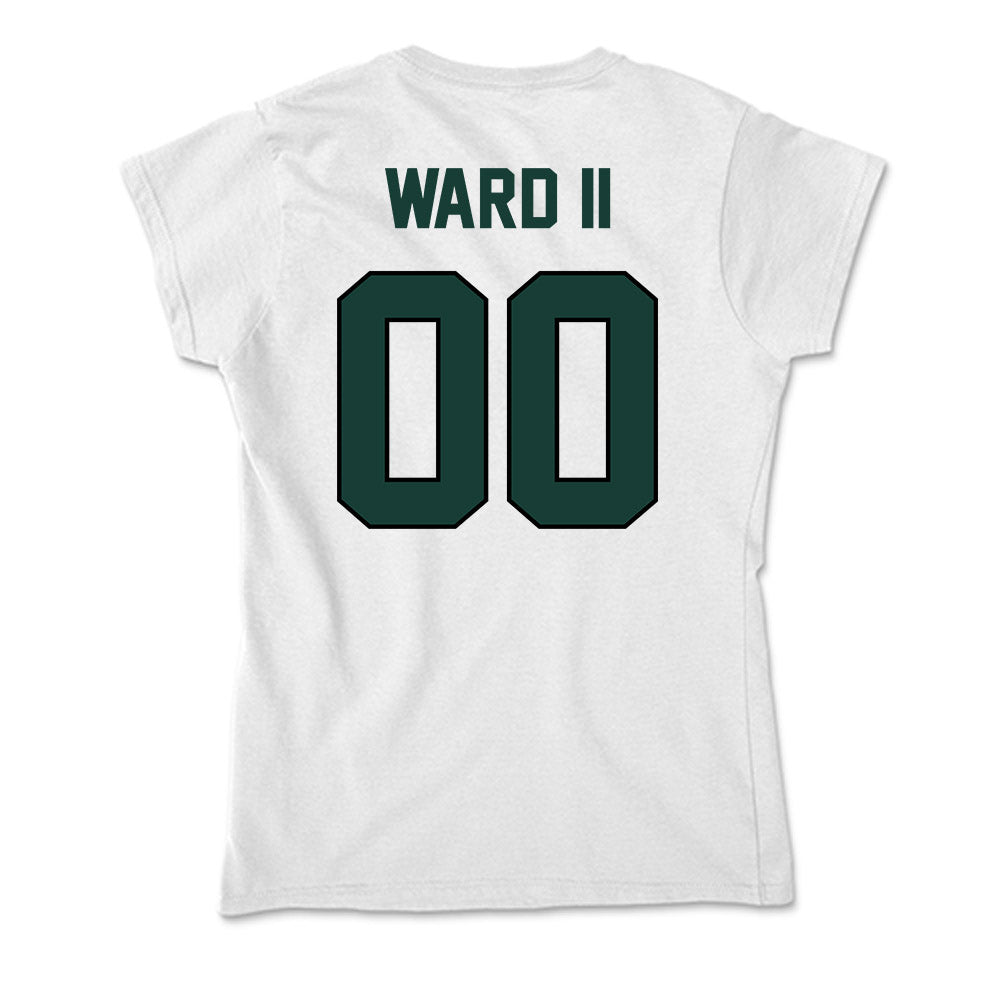 Lake Erie College - NCAA Men's Basketball : Alphonso Ward II - Soft Style Women’s T-Shirt-1