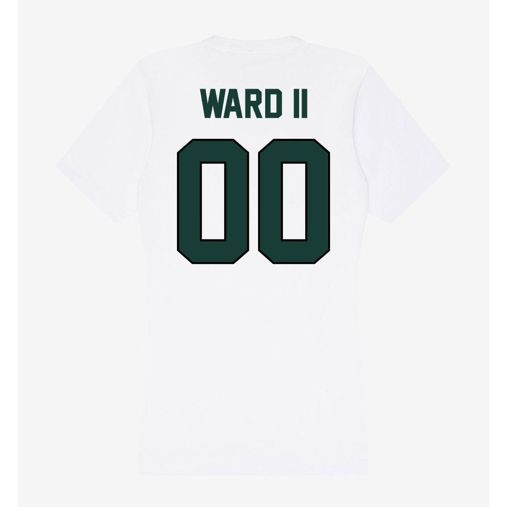 Lake Erie College - NCAA Men's Basketball : Alphonso Ward II - Women's V-Neck T-Shirt-1