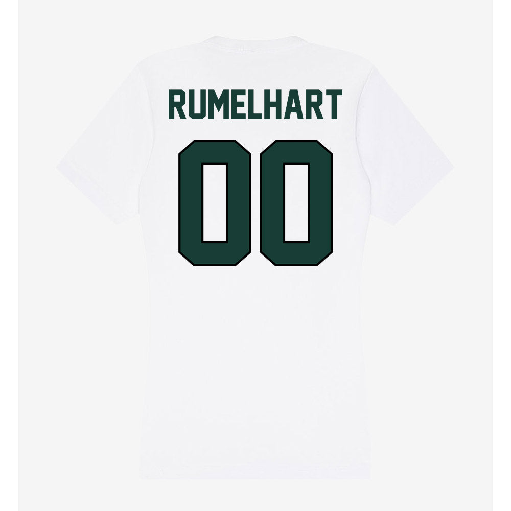 Lake Erie College - NCAA Women's Basketball : Chloe Rumelhart - Women's V-Neck T-Shirt-1