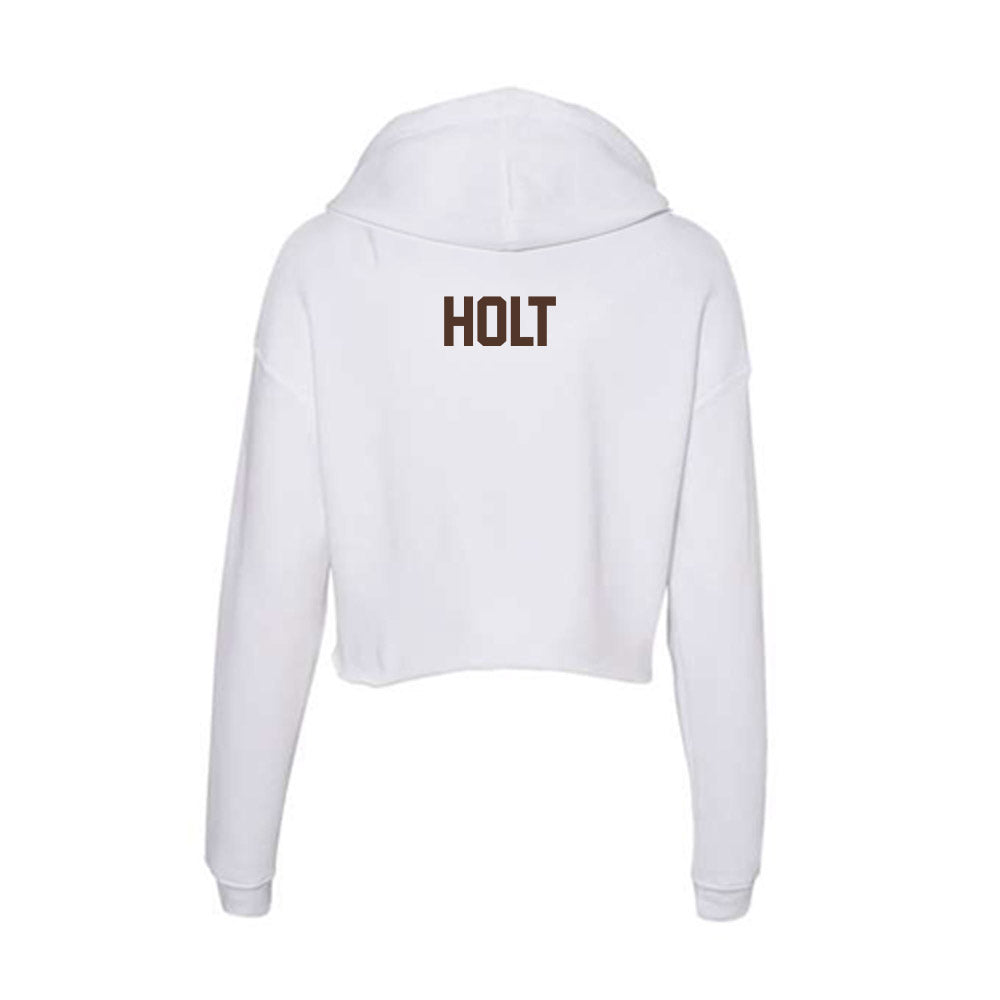 St. Bonaventure - NCAA Women's Track & Field : Lana Holt - Women's Crop Fleece Hoodie-1