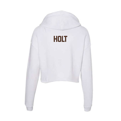 St. Bonaventure - NCAA Women's Track & Field : Lana Holt - Women's Crop Fleece Hoodie-1