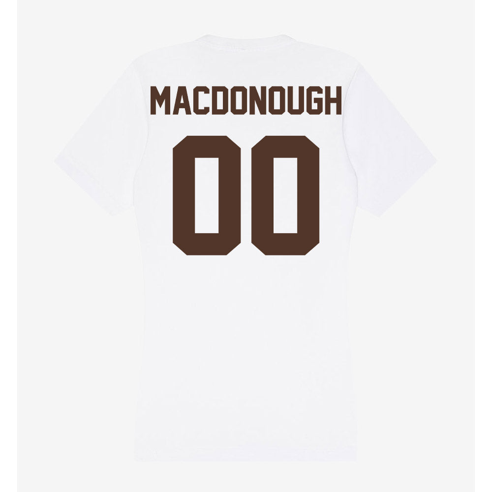 St. Bonaventure - NCAA Women's Basketball : Elyse MacDonough - Women's V-Neck T-Shirt-1