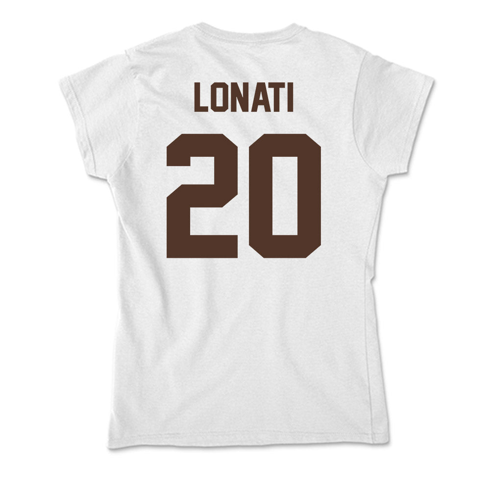 St. Bonaventure - NCAA Men's Basketball : Achille Lonati - Soft Style Women’s T-Shirt-1
