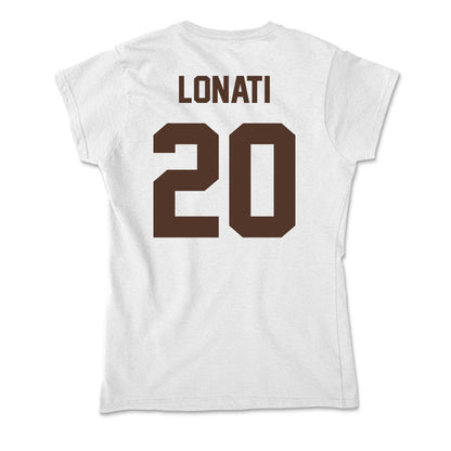 St. Bonaventure - NCAA Men's Basketball : Achille Lonati - Soft Style Women’s T-Shirt-1