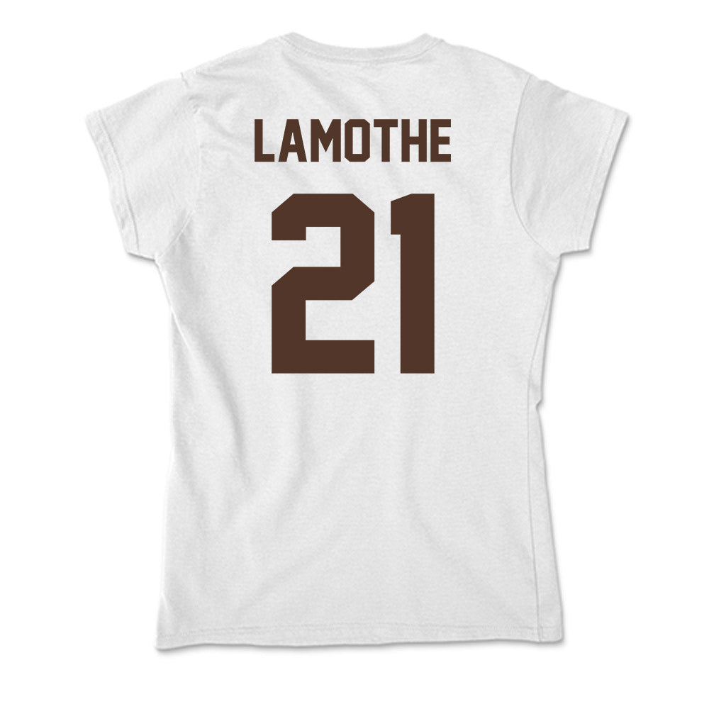 St. Bonaventure - NCAA Baseball : Christian LaMothe - Soft Style Women’s T-Shirt-1