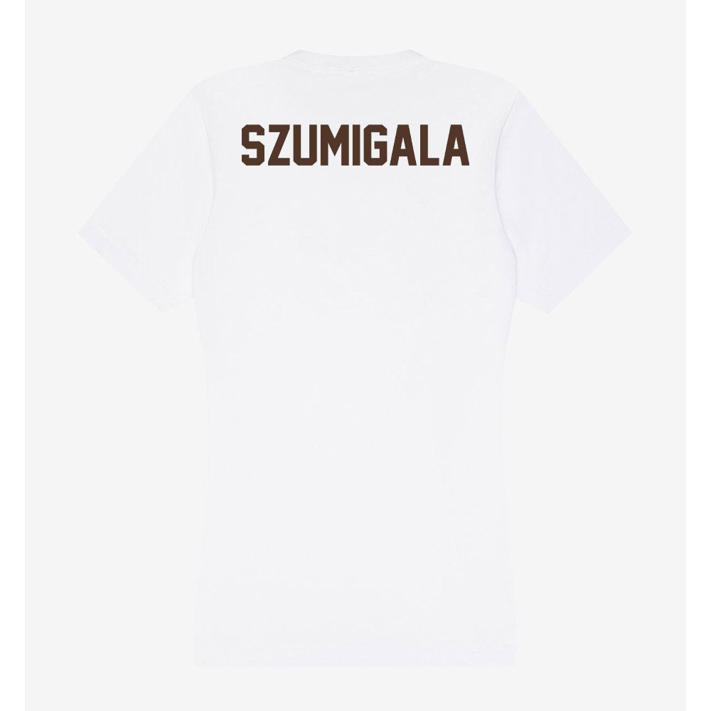 St. Bonaventure - NCAA Men's Track & Field : Peter Szumigala - Women's V-Neck T-Shirt-1