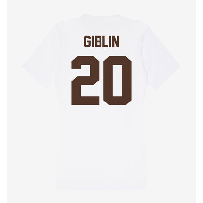 St. Bonaventure - NCAA Baseball : Eamon Giblin - Women's V-Neck T-Shirt-1