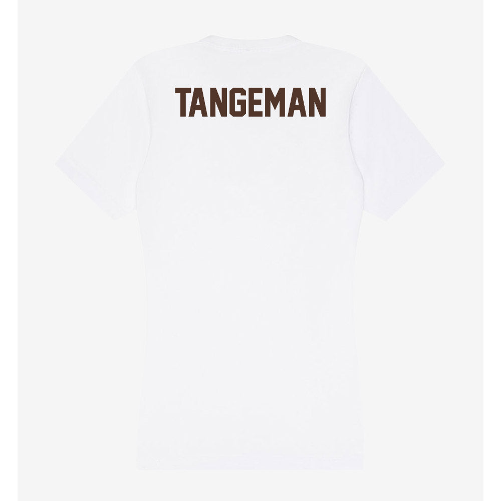 St. Bonaventure - NCAA Men's Swimming & Diving : Cole Tangeman - Women's V-Neck T-Shirt-1