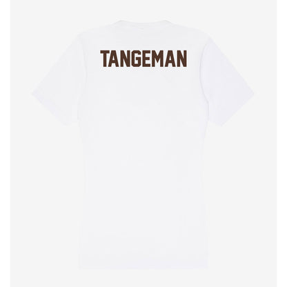 St. Bonaventure - NCAA Men's Swimming & Diving : Cole Tangeman - Women's V-Neck T-Shirt-1