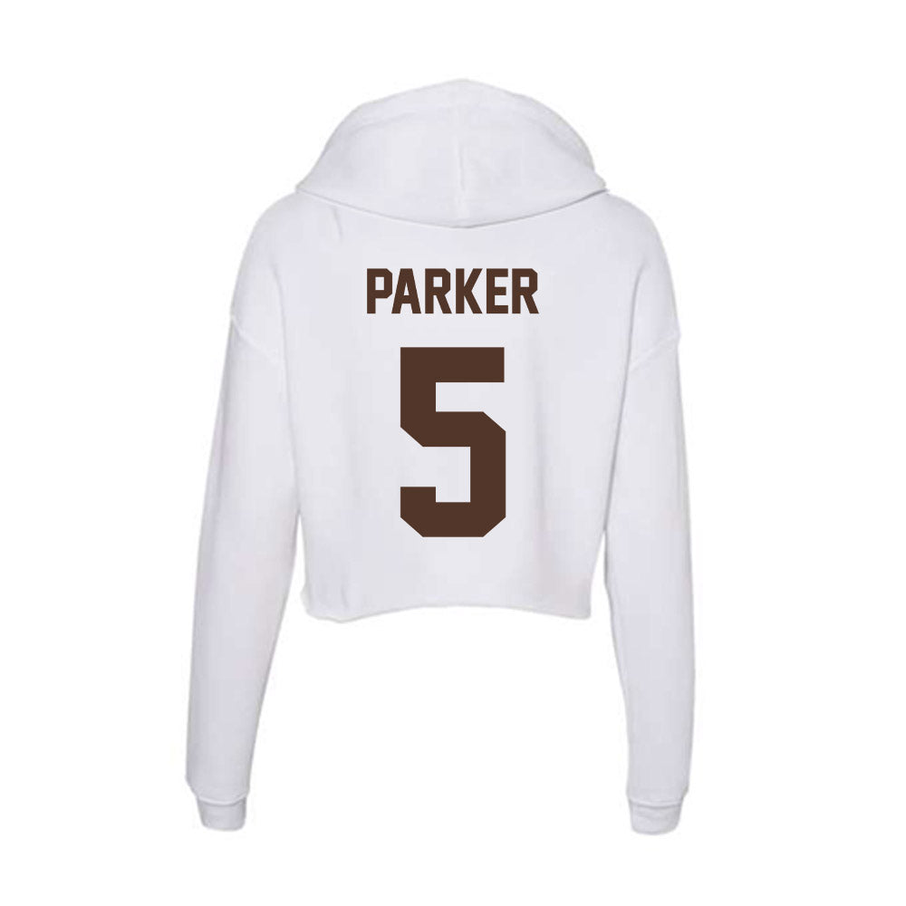 St. Bonaventure - NCAA Women's Basketball : Aaliyah Parker - Women's Crop Fleece Hoodie-1