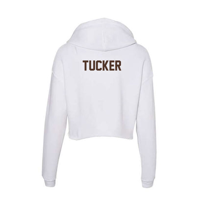 St. Bonaventure - NCAA Men's Swimming & Diving : Maxwell Tucker - Women's Crop Fleece Hoodie-1