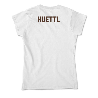 St. Bonaventure - NCAA Men's Swimming & Diving : Brady Huettl - Soft Style Women’s T-Shirt-1