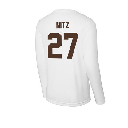 St. Bonaventure - NCAA Men's Soccer : Harrison Nitz - Activewear Long Sleeve T-Shirt-1