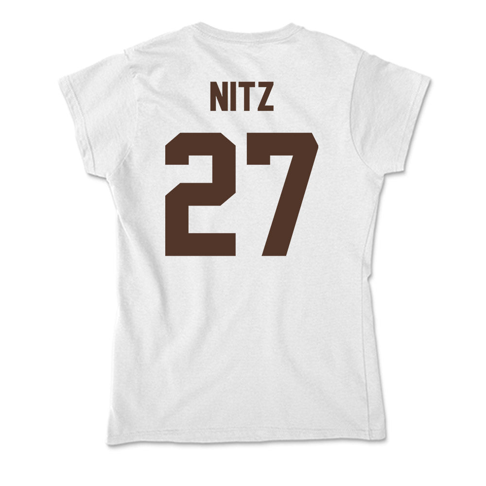 St. Bonaventure - NCAA Men's Soccer : Harrison Nitz - Soft Style Women’s T-Shirt-1