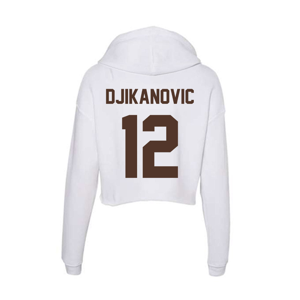 St. Bonaventure - NCAA Women's Basketball : Ivona Djikanovic - Women's Crop Fleece Hoodie-1