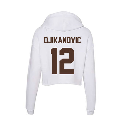St. Bonaventure - NCAA Women's Basketball : Ivona Djikanovic - Women's Crop Fleece Hoodie-1