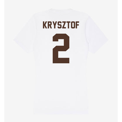 St. Bonaventure - NCAA Women's Basketball : Kaylee Krysztof - Women's V-Neck T-Shirt-1