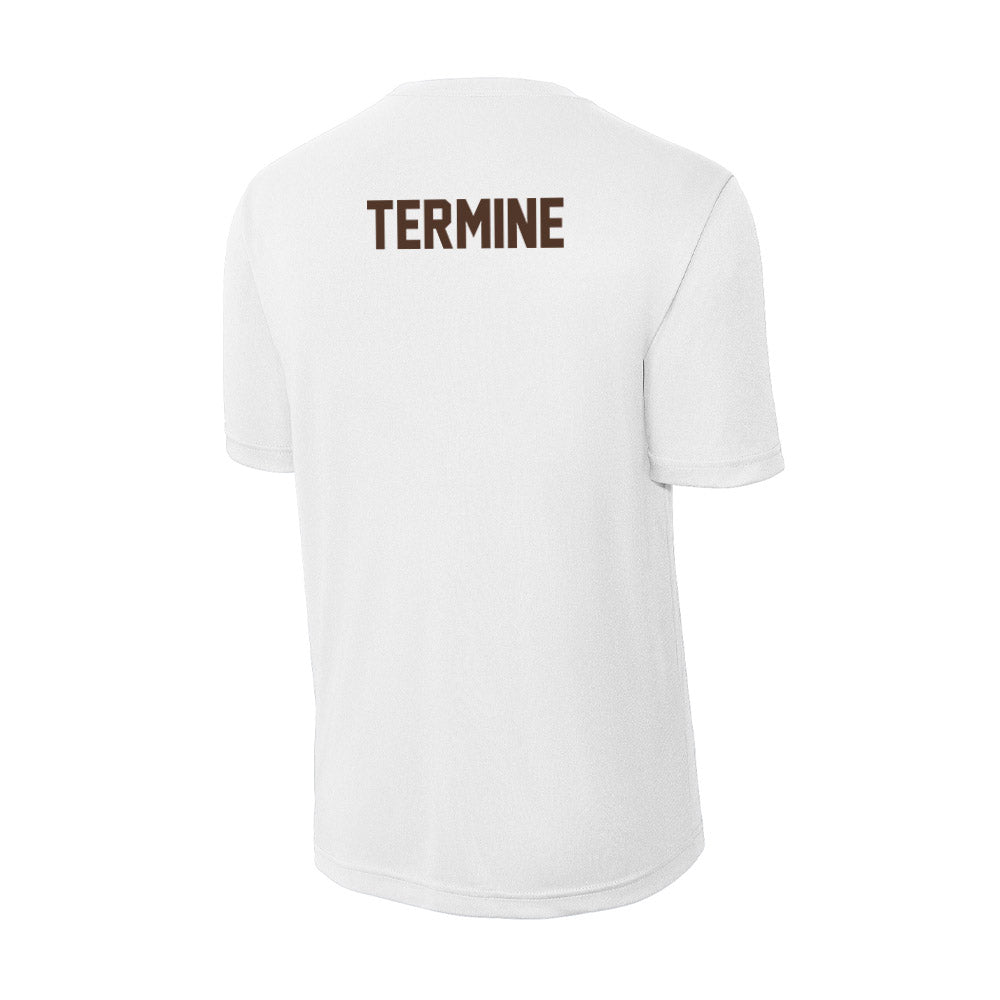 St. Bonaventure - NCAA Men's Swimming & Diving : Luigi Termine - Activewear T-Shirt-1