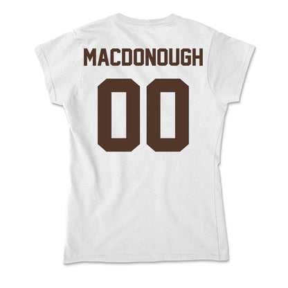 St. Bonaventure - NCAA Women's Basketball : Elyse MacDonough - Soft Style Women’s T-Shirt-1