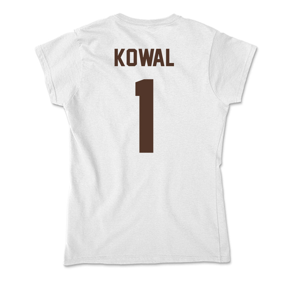 St. Bonaventure - NCAA Men's Lacrosse : Simon Kowal - Soft Style Women’s T-Shirt-1