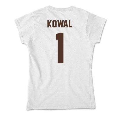 St. Bonaventure - NCAA Men's Lacrosse : Simon Kowal - Soft Style Women’s T-Shirt-1