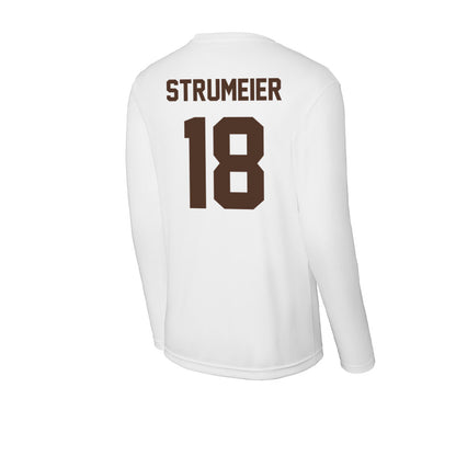 St. Bonaventure - NCAA Men's Soccer : Bryce Strumeier - Activewear Long Sleeve T-Shirt-1