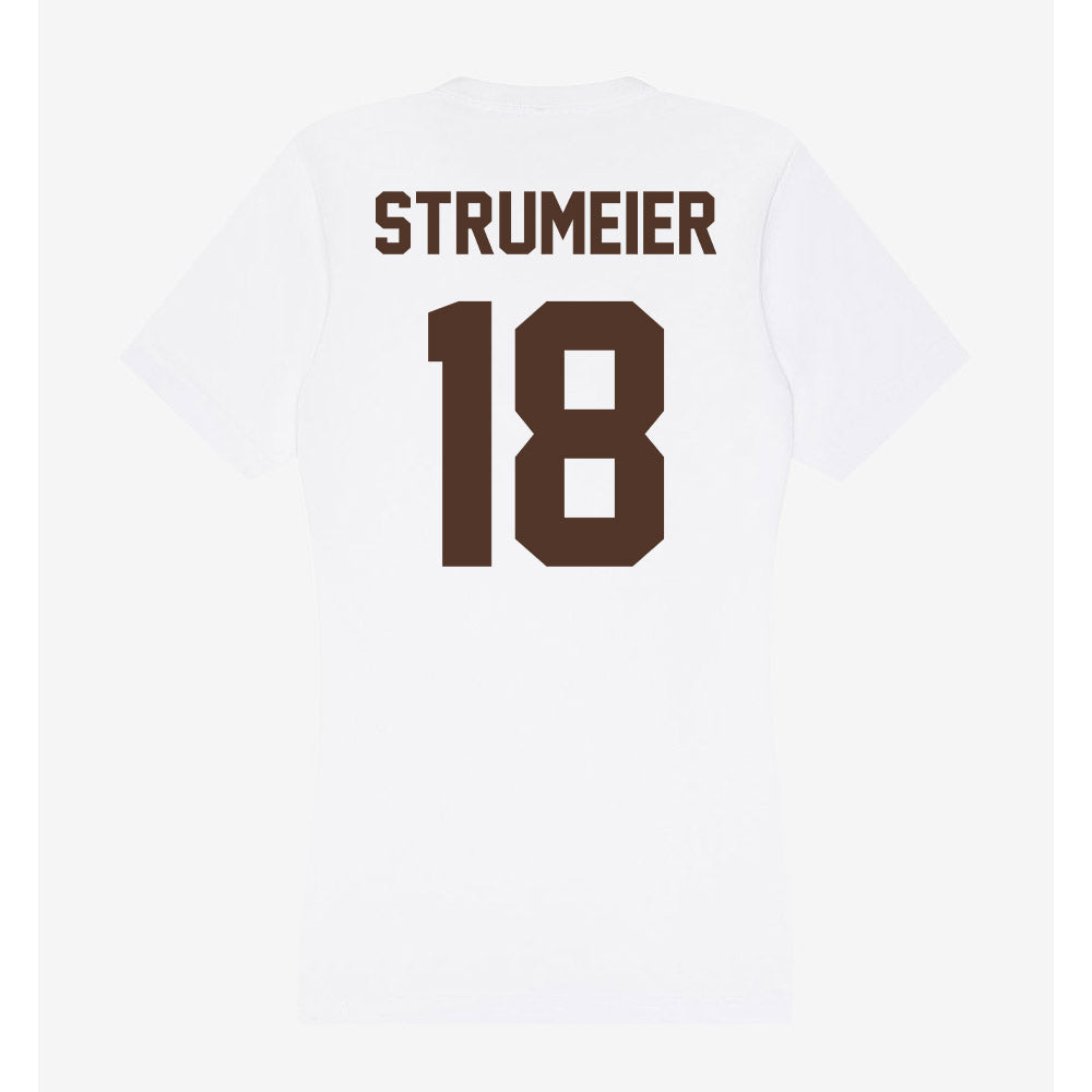St. Bonaventure - NCAA Men's Soccer : Bryce Strumeier - Women's V-Neck T-Shirt-1